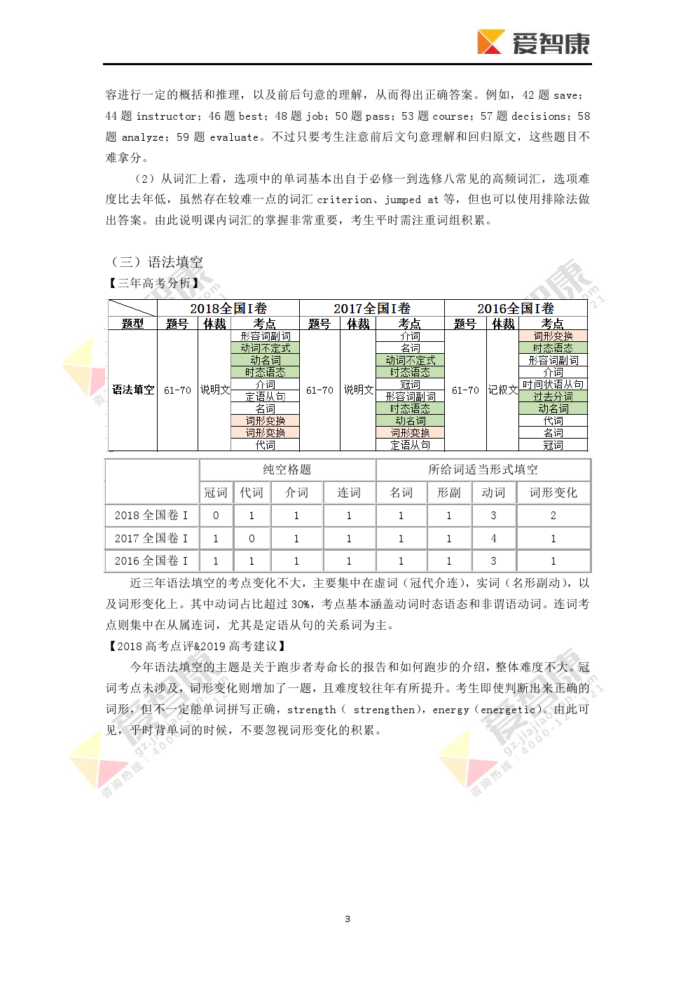 广东省本试卷分析